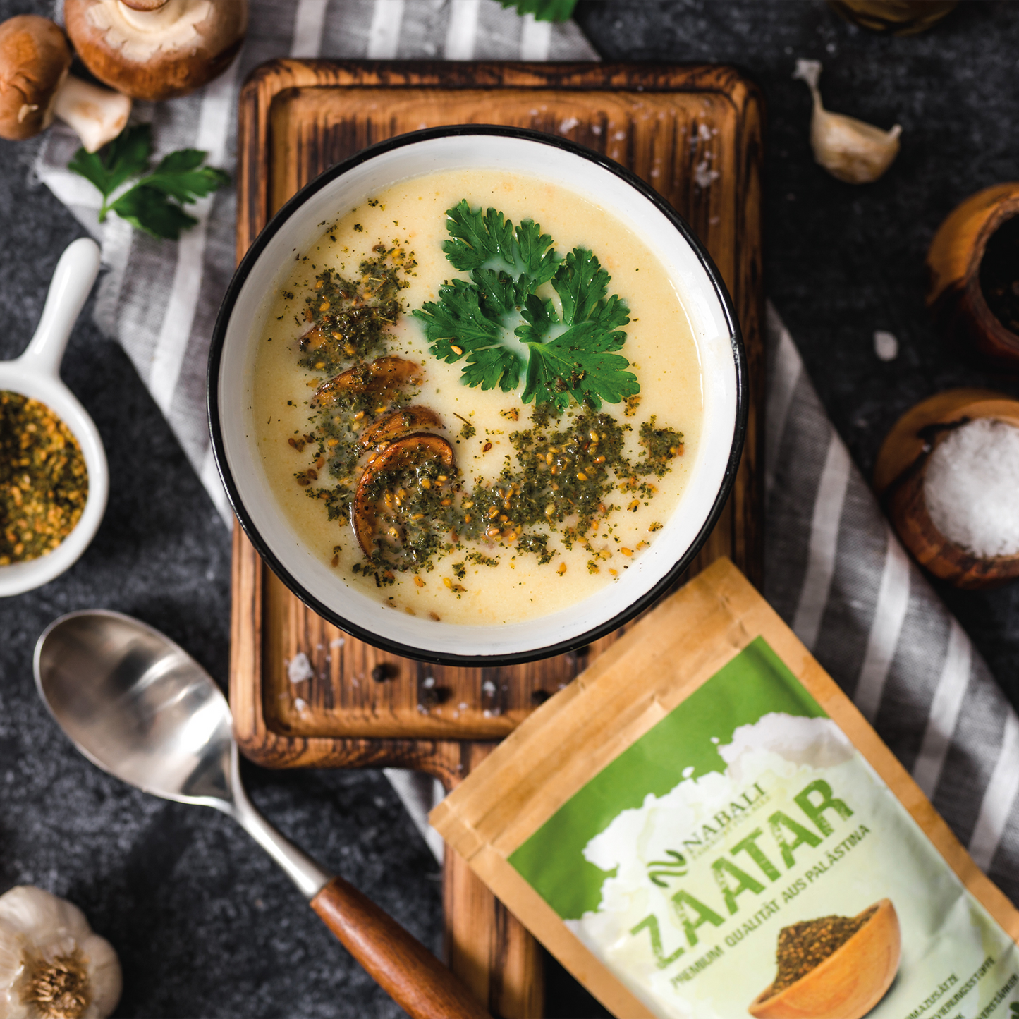 Premium Zaatar Gewürz aus Palästina, Nabali Fairkost