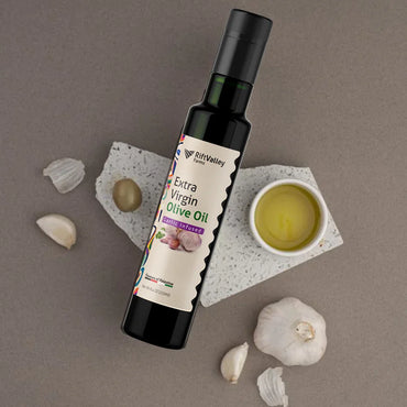 Rift Valley Farms, extra natives Olivenöl Knoblauch aus Palästina