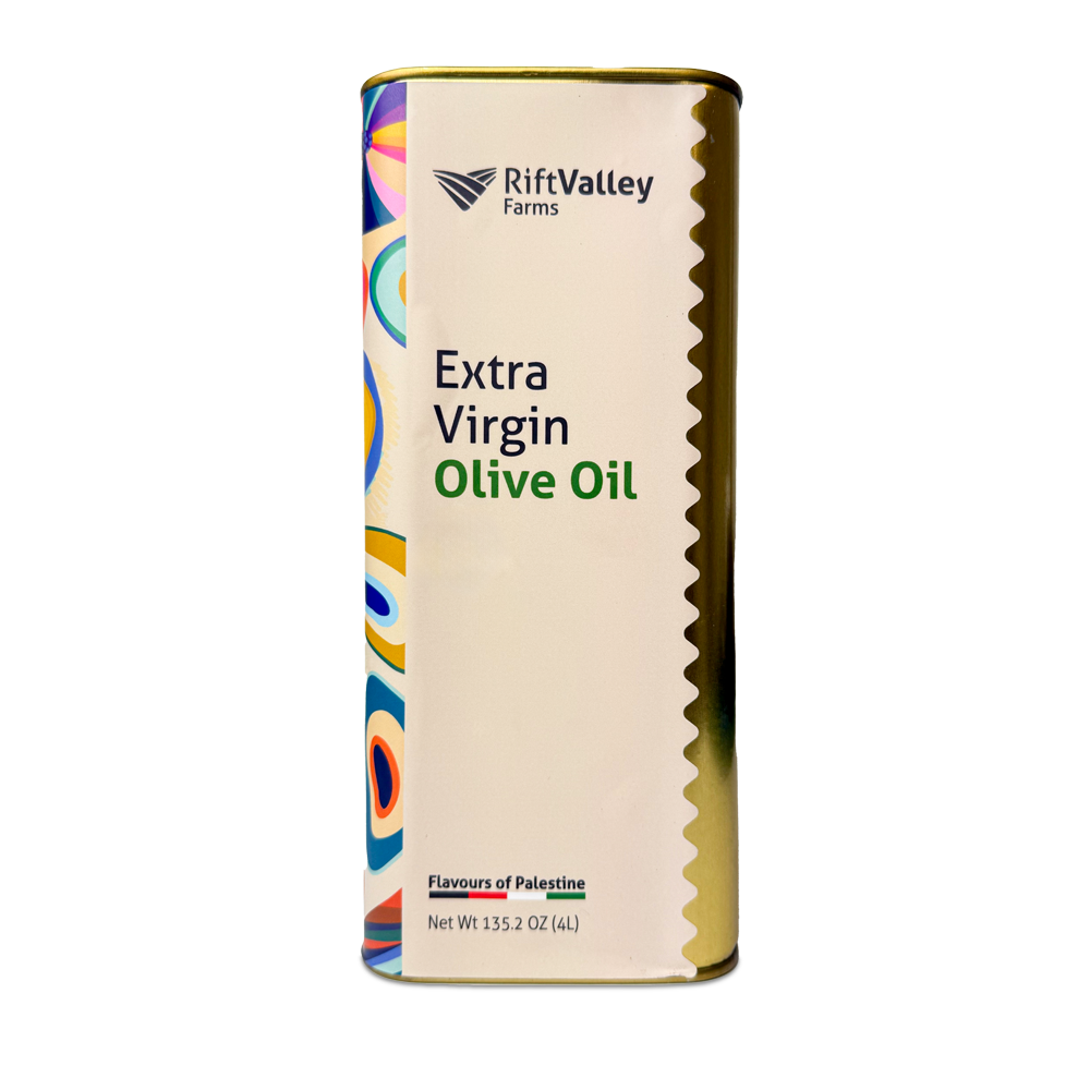 Rift Valley Farms - Extra Natives Oliven Öl aus Palästina Kanister