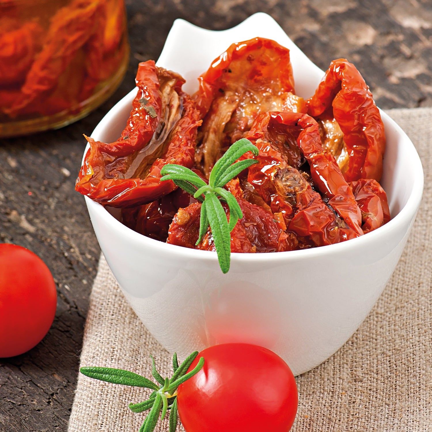 "Sonnengetrocknete Tomaten aus Palästina"