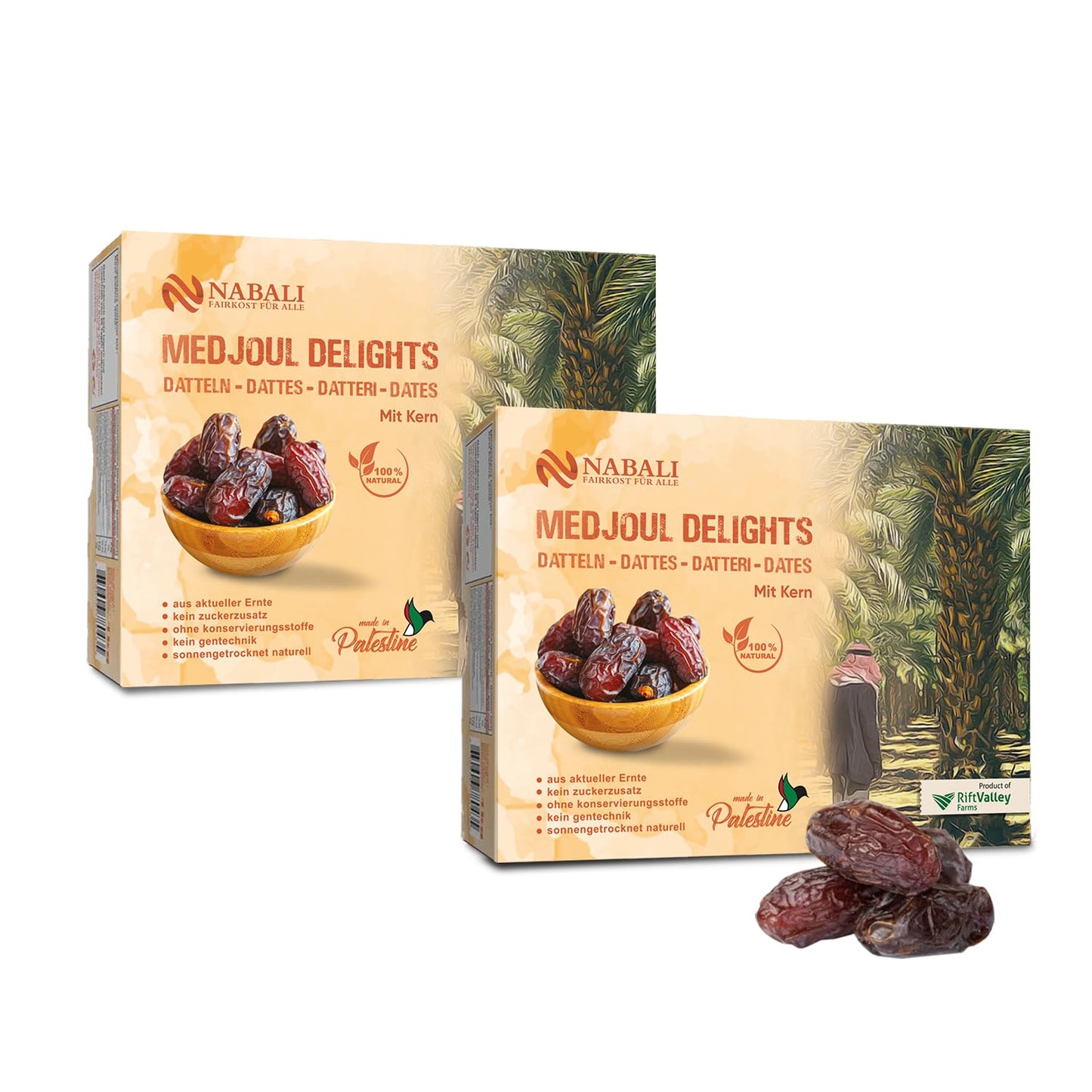 Medjool Datteln Delight, Nabali Fairkost