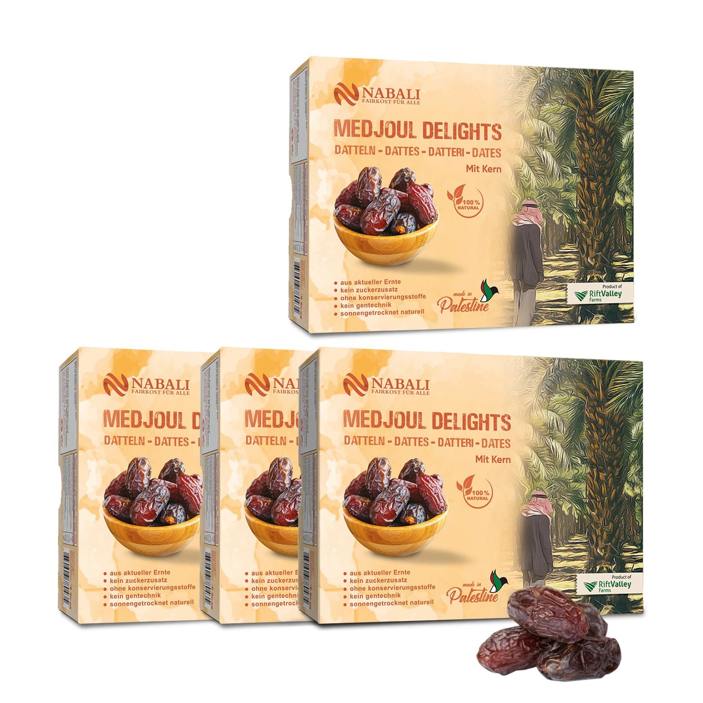 Medjool Datteln Delight, Nabali Fairkost