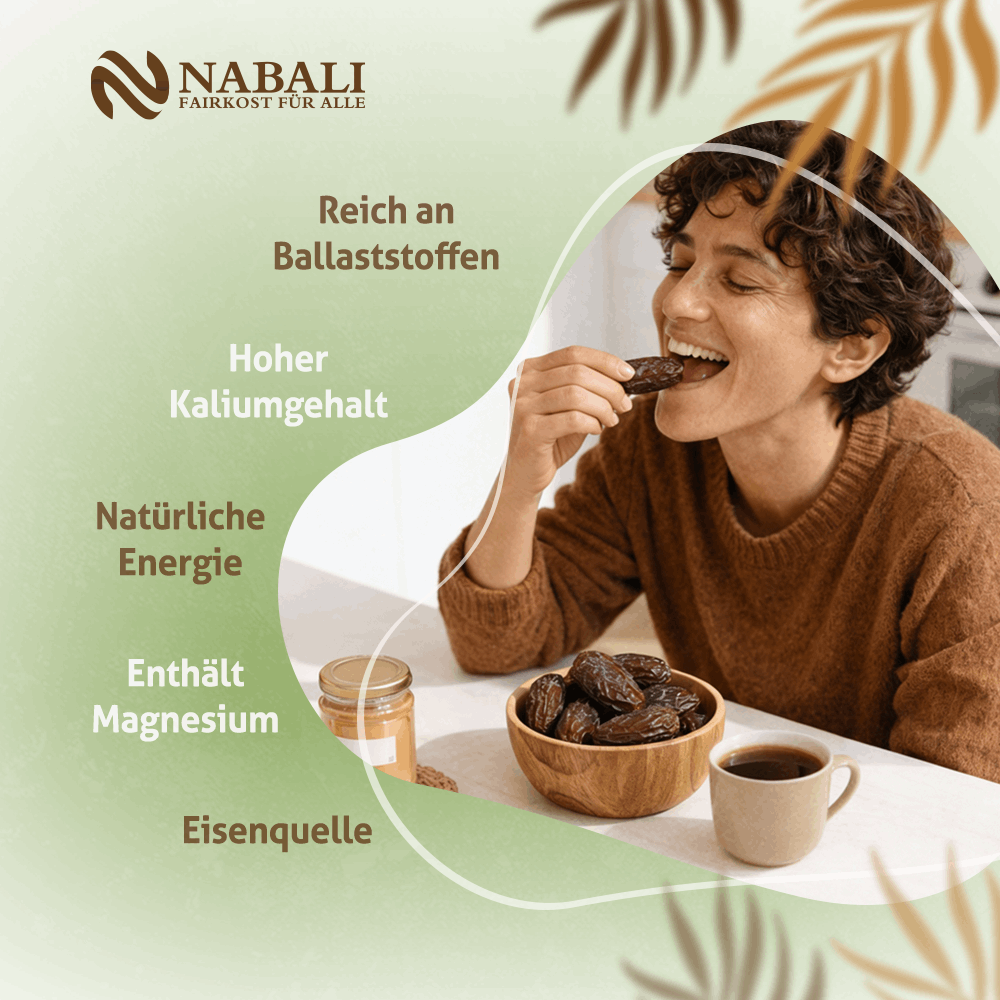 Superfood Bio Medjool Premium Datteln aus Palästina - Large Rift Valley Farms - Ernte 25/26 Rift Valley Farms