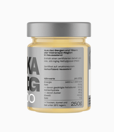 ANUK Manuka Honig MGO100 - 250G
