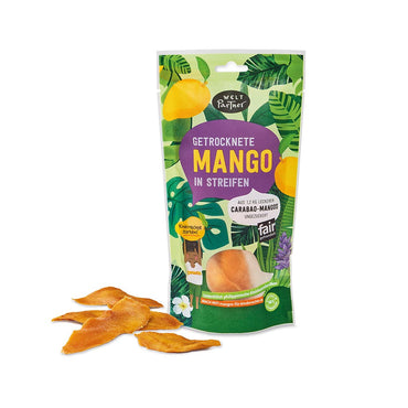 Mangos, getrocknet, ungezuckert, ungeschwefelt, 100g - natürlich-fruchtig, von Preda von den Philippinen