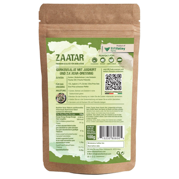 Premium Zaatar Gewürz aus Palästina von Nabali Fairkost Nabali Fairkost
