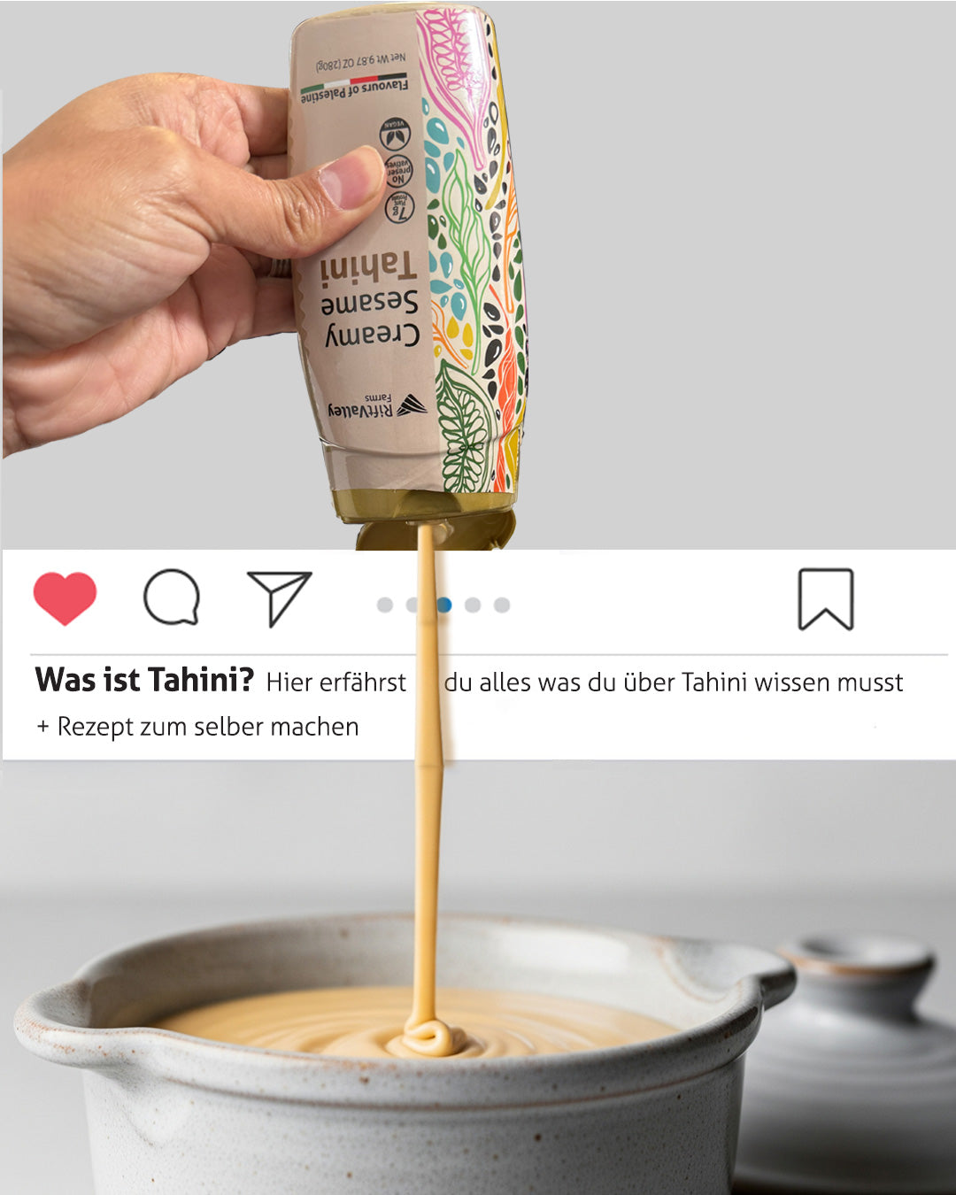Was ist Tahini? Hier erfährst du alles was du über Tahini wissen musst + Rezept zum selber machen