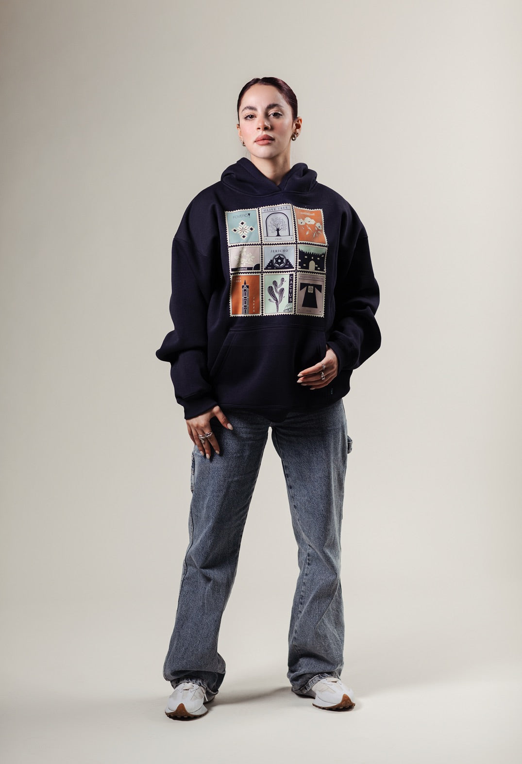 Hoodie - Stamps