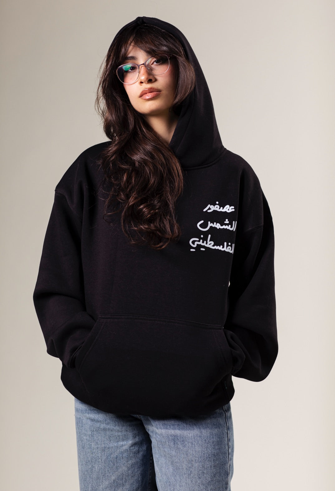 Hoodie - Palestinian Sunbird Hoodie Fovero-designs 0-XXS black unisex