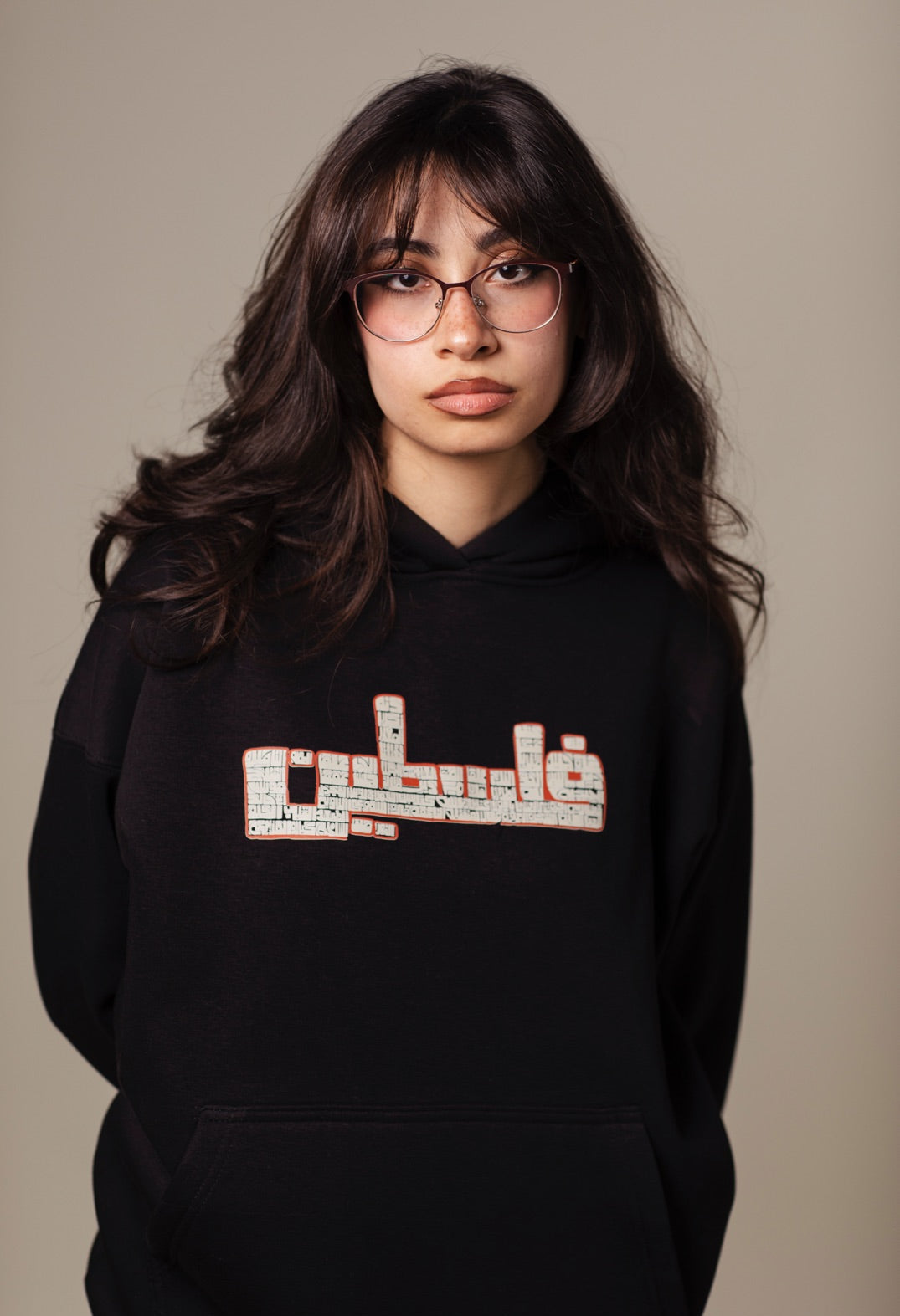 Hoodie - Palestine Hoodie Fovero-designs 0-XXS Black