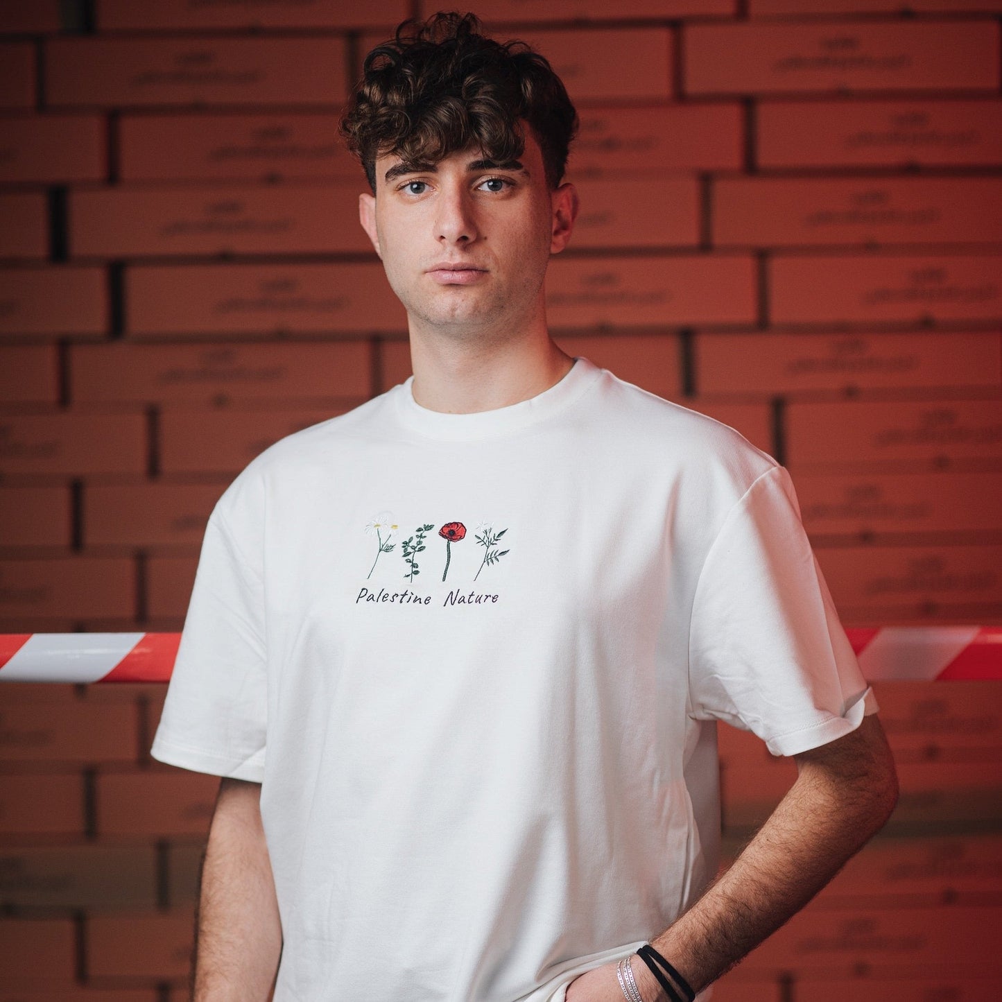 Oversized T-shirt - Palestine Nature