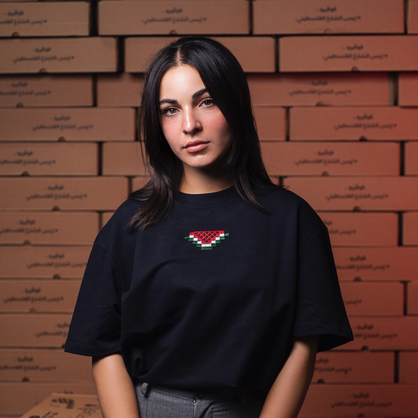 Oversized T-shirt - Watermelon