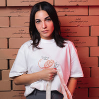 Overiszed T-shirt - Jaffa's Orange