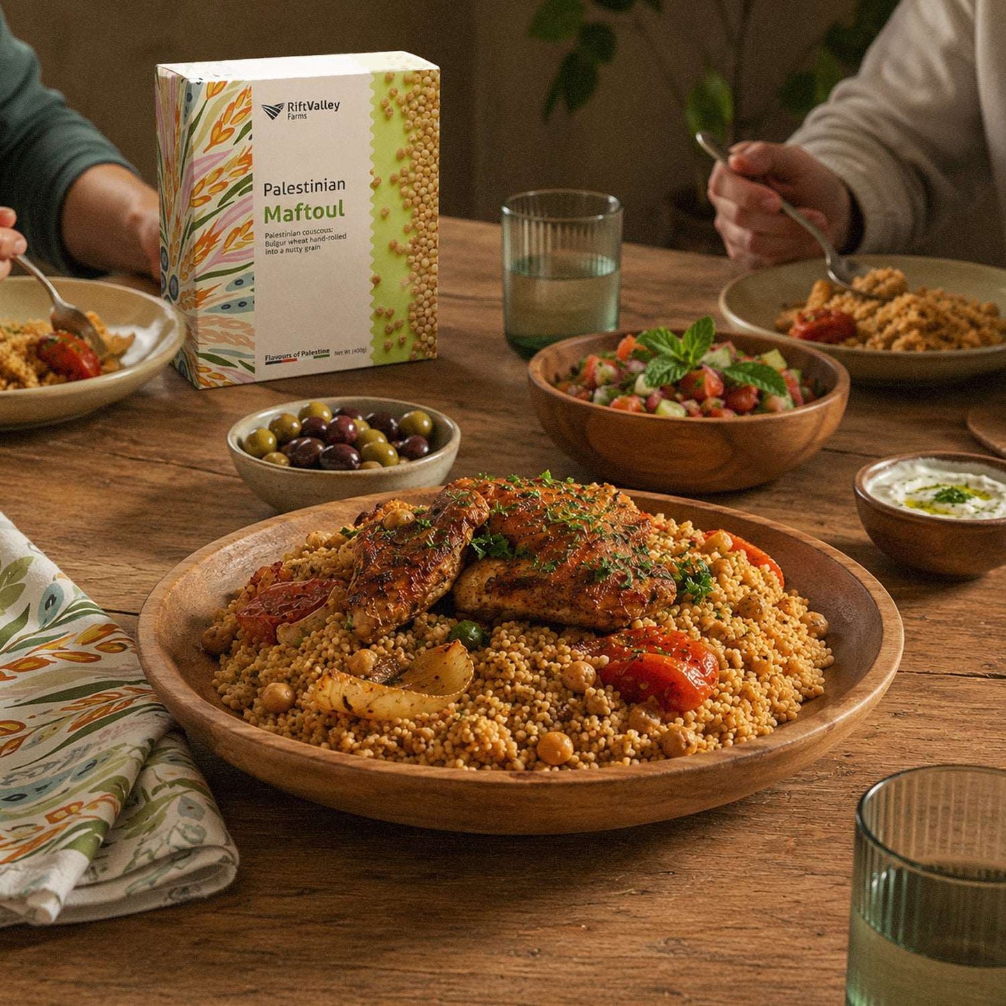 Maftoul aus Palästina – Traditionelles Couscous 400G