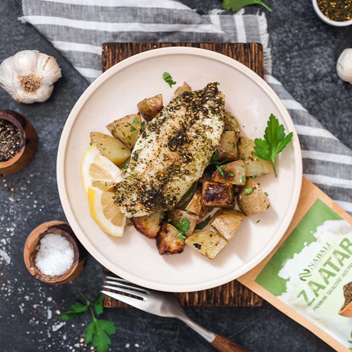 Premium Zaatar Gewürz aus Palästina von Nabali Fairkost Nabali Fairkost