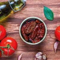 "Sonnengetrocknete Tomaten aus Palästina\t\t"