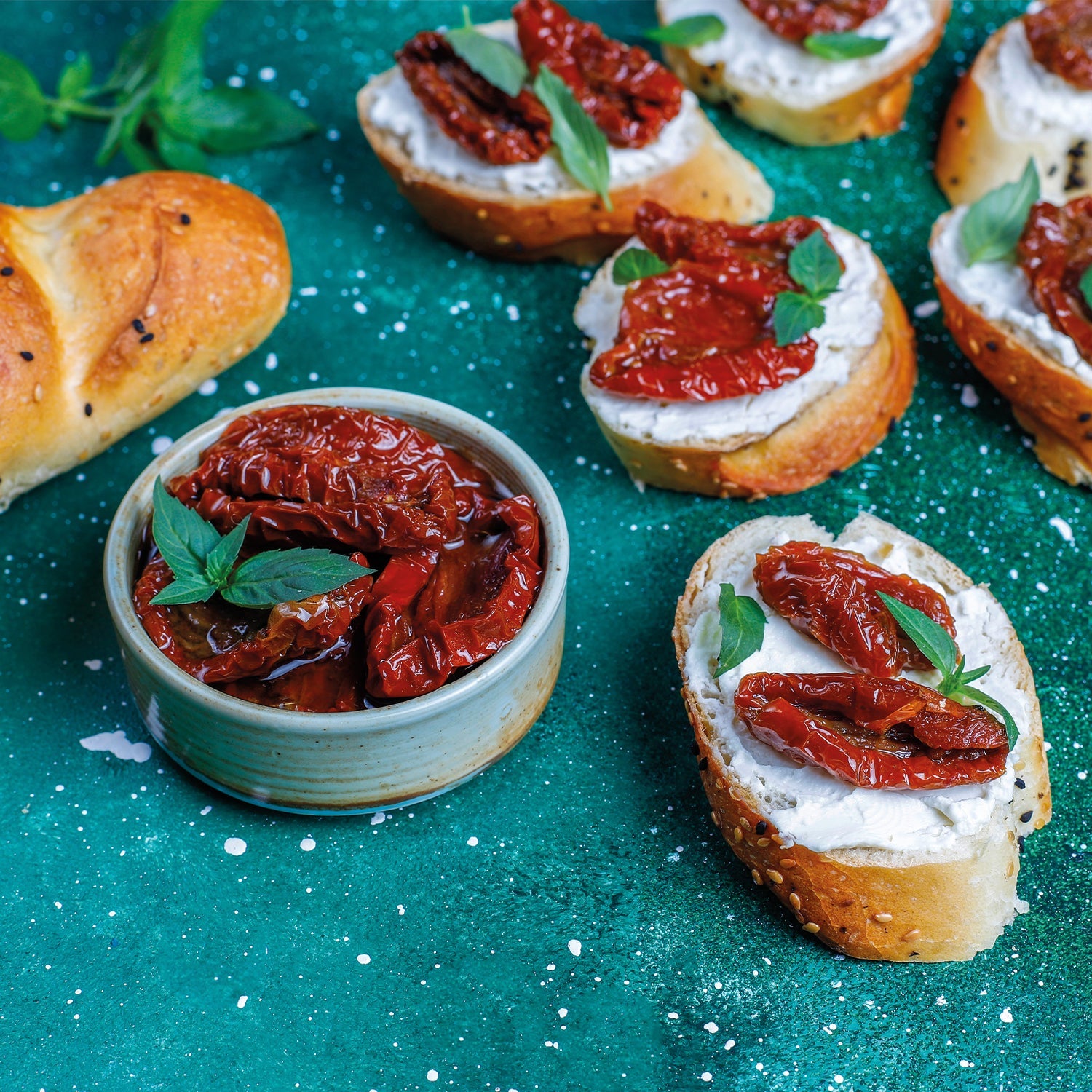 "Sonnengetrocknete Tomaten aus Palästina"