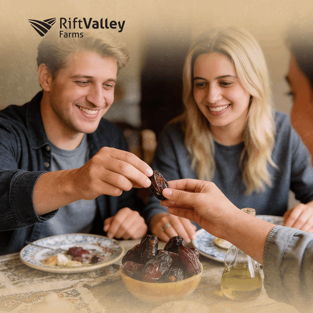 Rift Valley Medjool Datteln Delight - das Superfood aus Palästina 1KG Rift Valley Farms