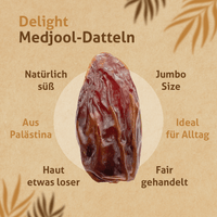 Rift Valley Medjool Datteln Delight - das Superfood aus Palästina 1KG Rift Valley Farms