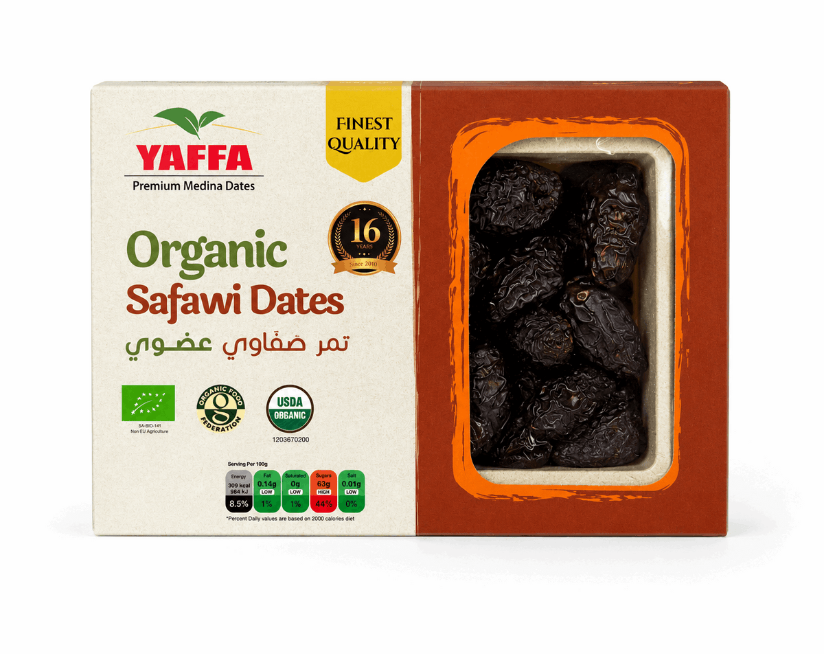 Bio Safawi Datteln aus Saudi-Arabien – Premium Qualität aus Medina Nabali Fairkost