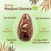 Rift Valley Medjool Datteln Quirky aus Palästina