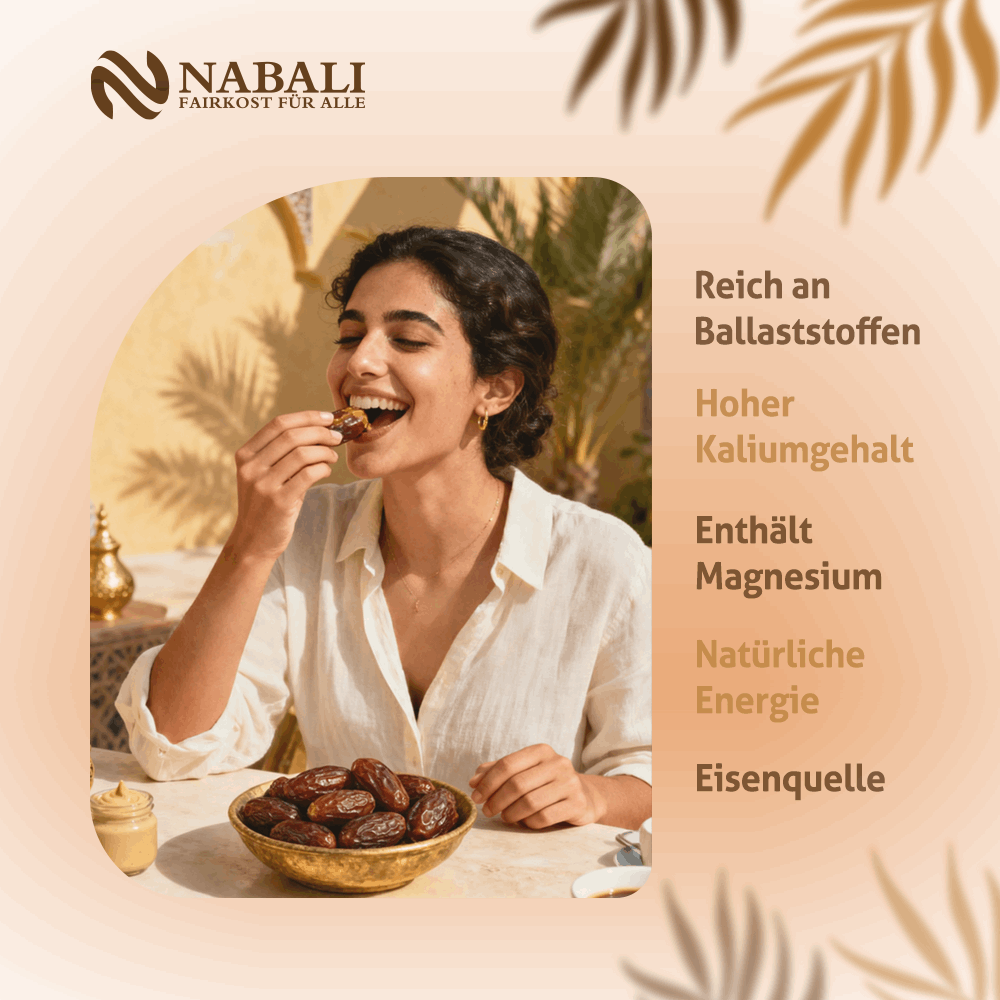 Medjool Datteln Delight, Nabali Fairkost Nabali Fairkost