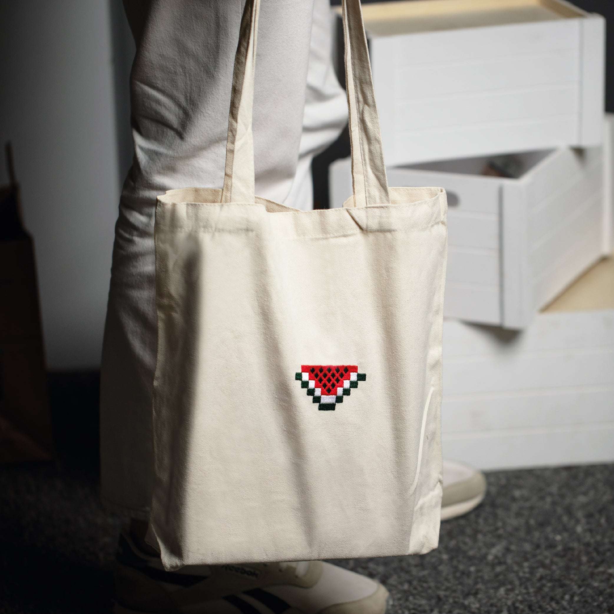 Tote Bag - Watermelon Bag Fovero-designs Beige
