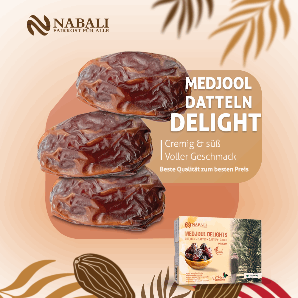 Medjool Datteln Delight, Nabali Fairkost Nabali Fairkost