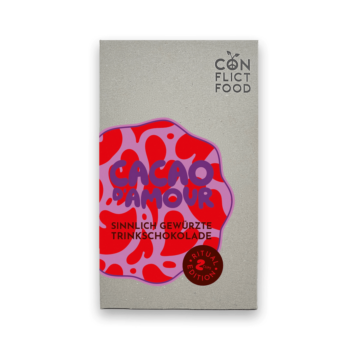 Conflictfood Cacao D’Amour im Friedenspäckchen, 50 g