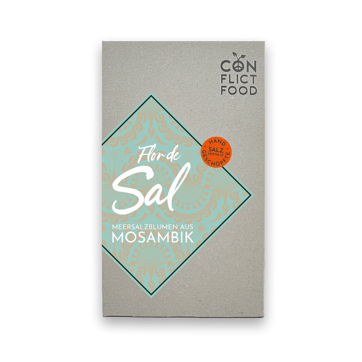 Conflictfood Flor de Sal aus Mosambik im Friedenspäckchen, 200 g