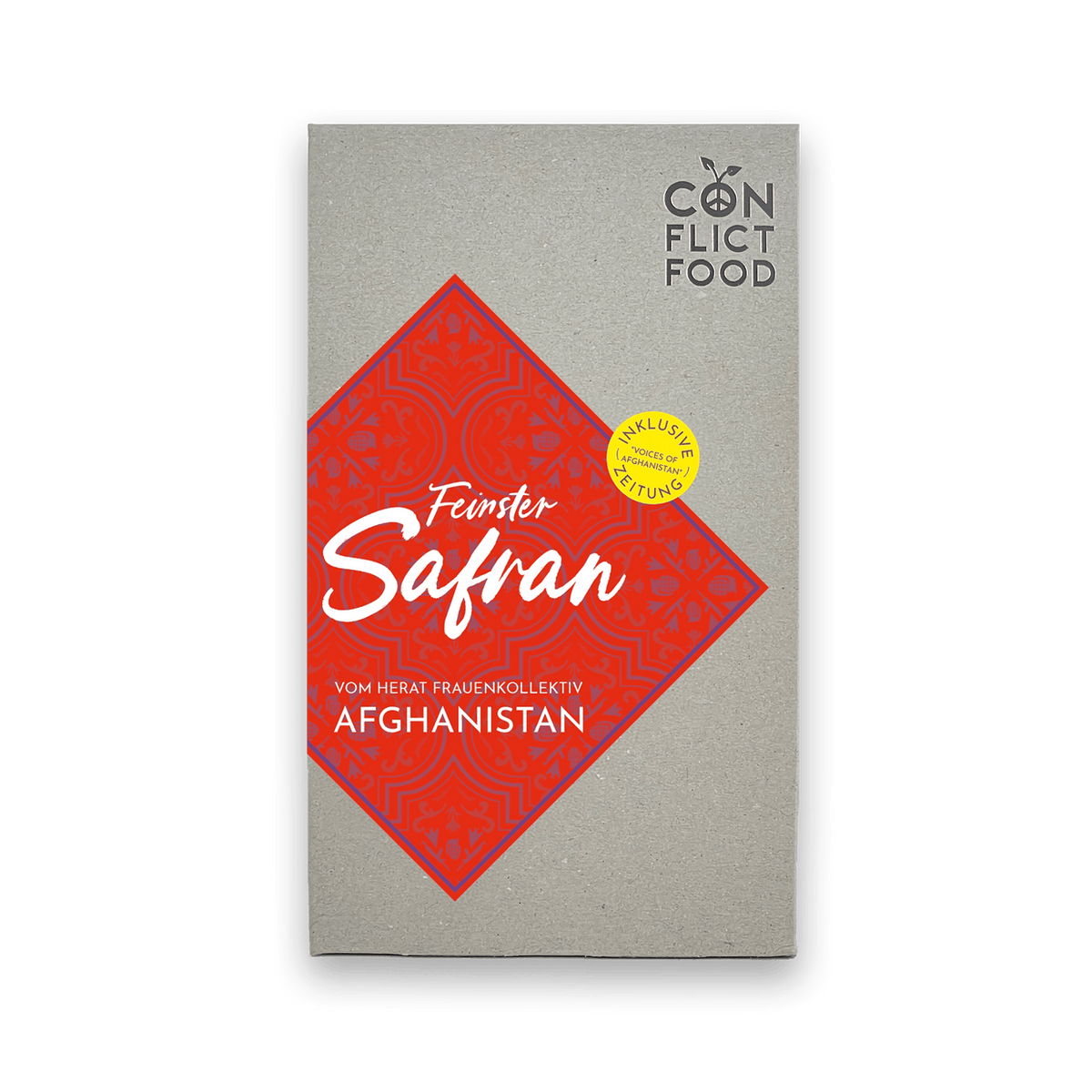 Conflictfood Safran aus Afghanistan im Friedenspäckchen, 1 g