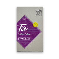 Conflictfood Silver Shan Bio-Grüntee im 100-g-Friedenspäckchen aus Myanmar