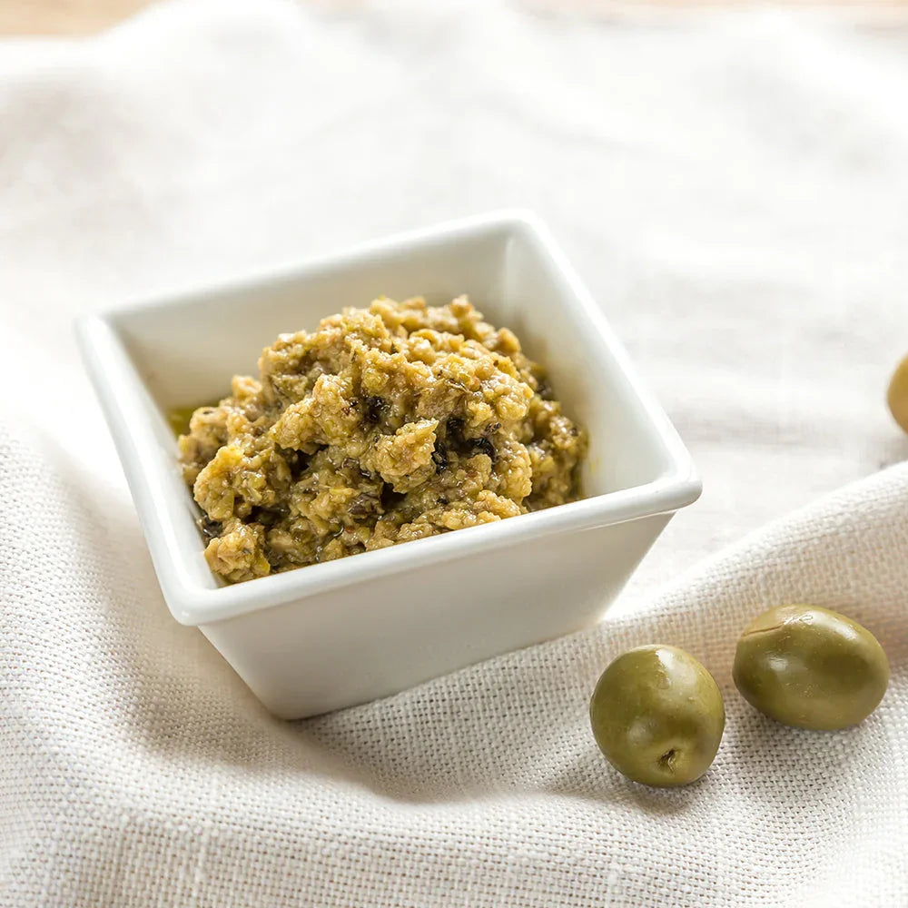 Grüne Oliven Tapenade aus Palästina 200G, Rift Valley Farms Tapenade Rift Valley Farms