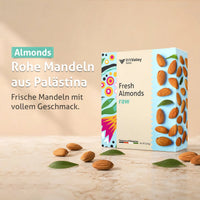 Mandeln Sonnengetrocknet Palästina -Rift Valley Farms 300G Dose