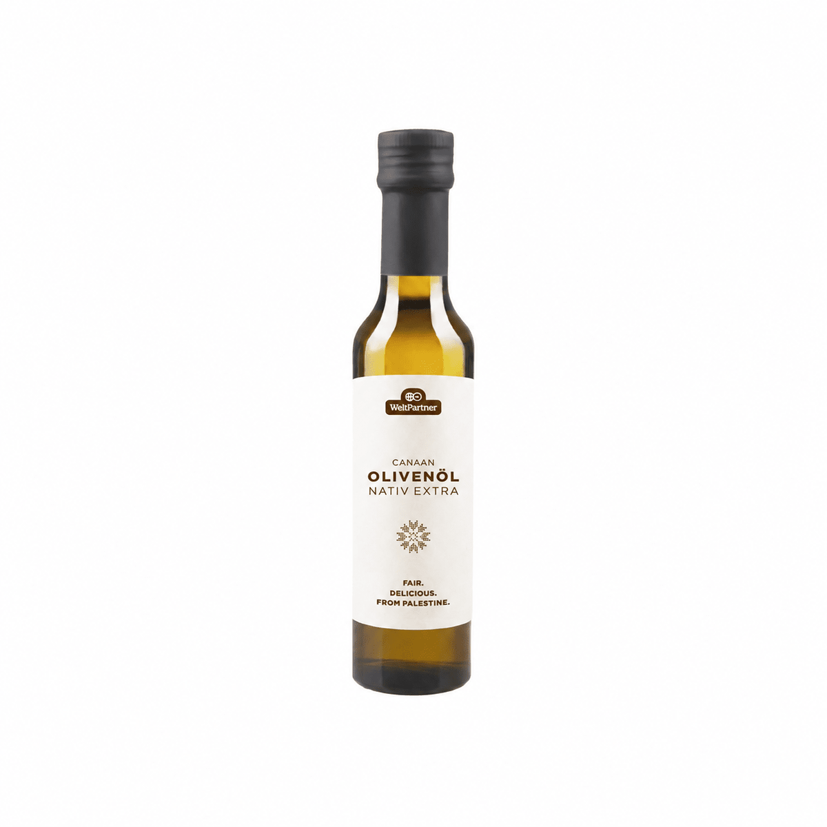 Olivenöl aus Palästina, nativ extra – 250 ml Olivenöl WeltPartner