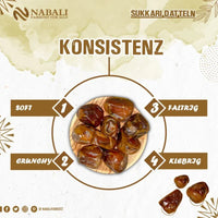 Sukkari Soft Premium Datteln, Nabali Fairkost Datteln Nabali Fairkost