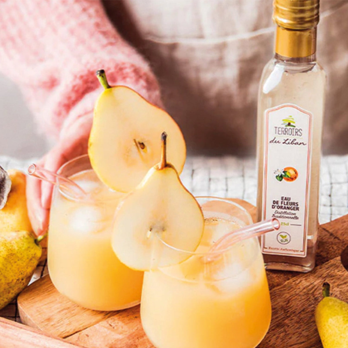 Terroirs du Liban - Orangenblütenwasser Backaroma Nabali Fairkost