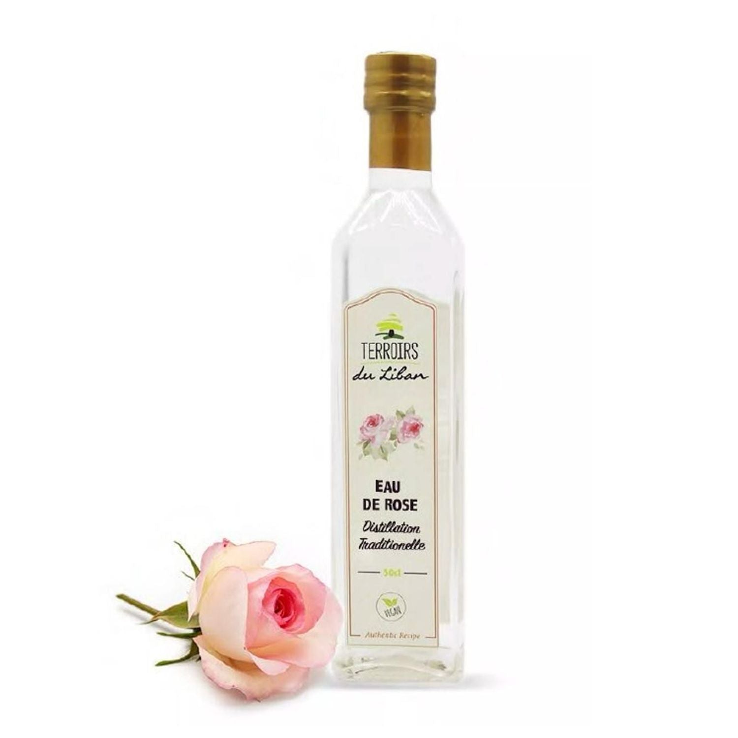 Terroirs du Liban - Rosenwasser 250 ml Backaroma Nabali Fairkost